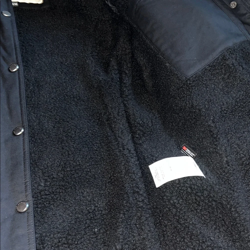 NWT Hunter Black Quilted Coat with Hood - Picture 3 of 4